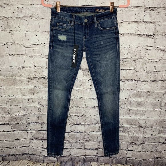 NWT BlankNYC‎ Girls Best Friend Denim Jeans Size 24 - Picture 2 of 8